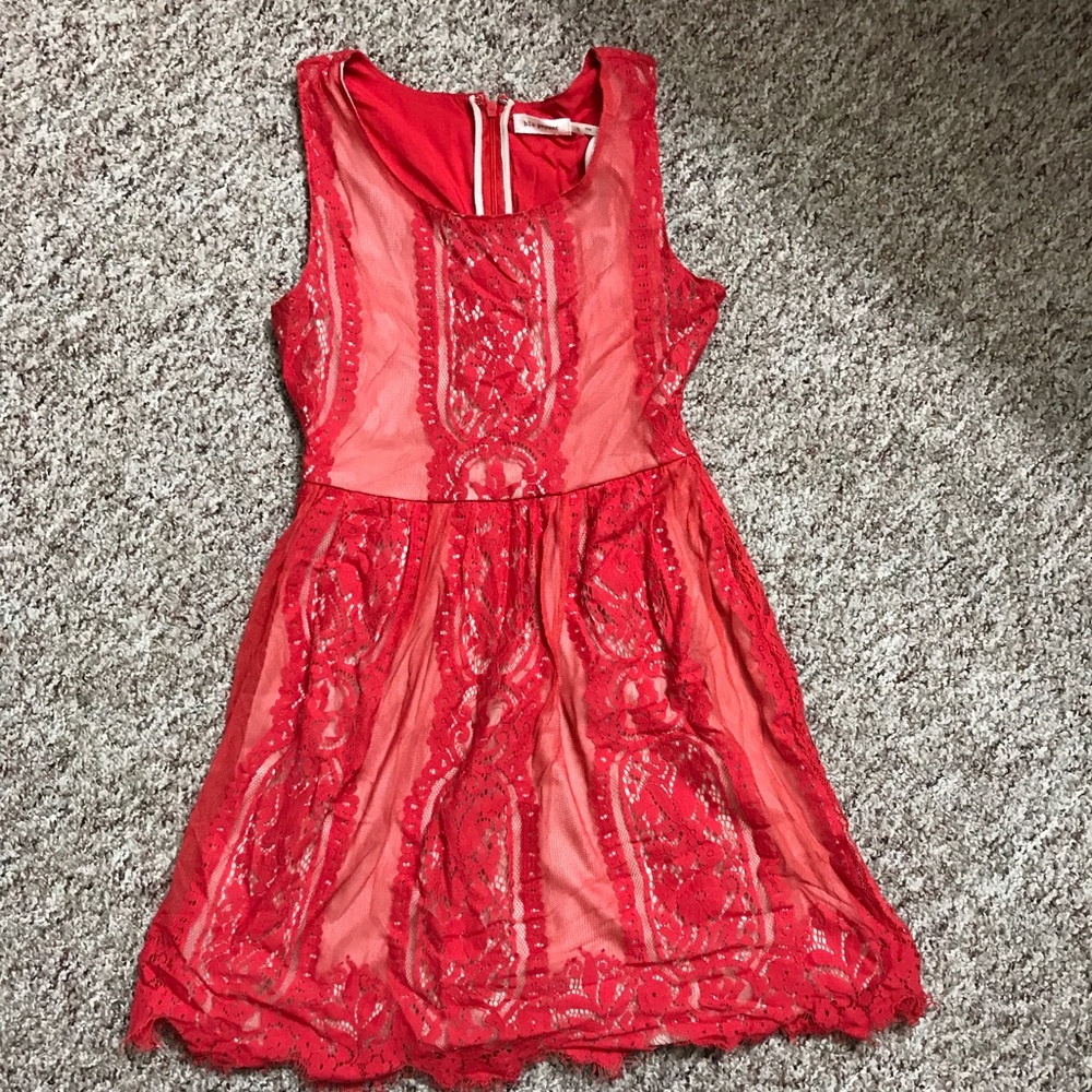 Red Lace Dress